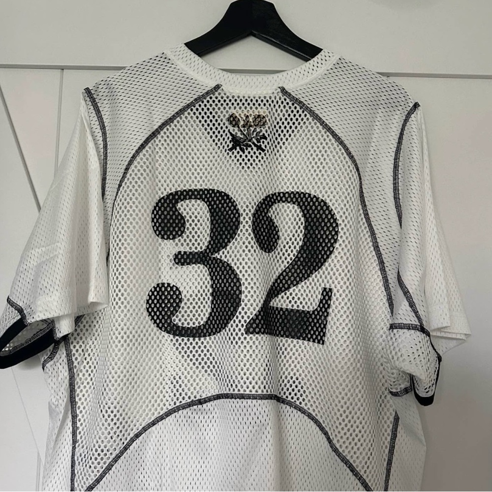 Aime Leon Dore White Mesh Jersey - Picture 3 of 3